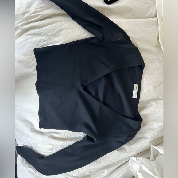 BRAND NEW BABATON (ARITZIA) CONTOUR V-NECK LONGSLEEVE - Picture 8 of 13